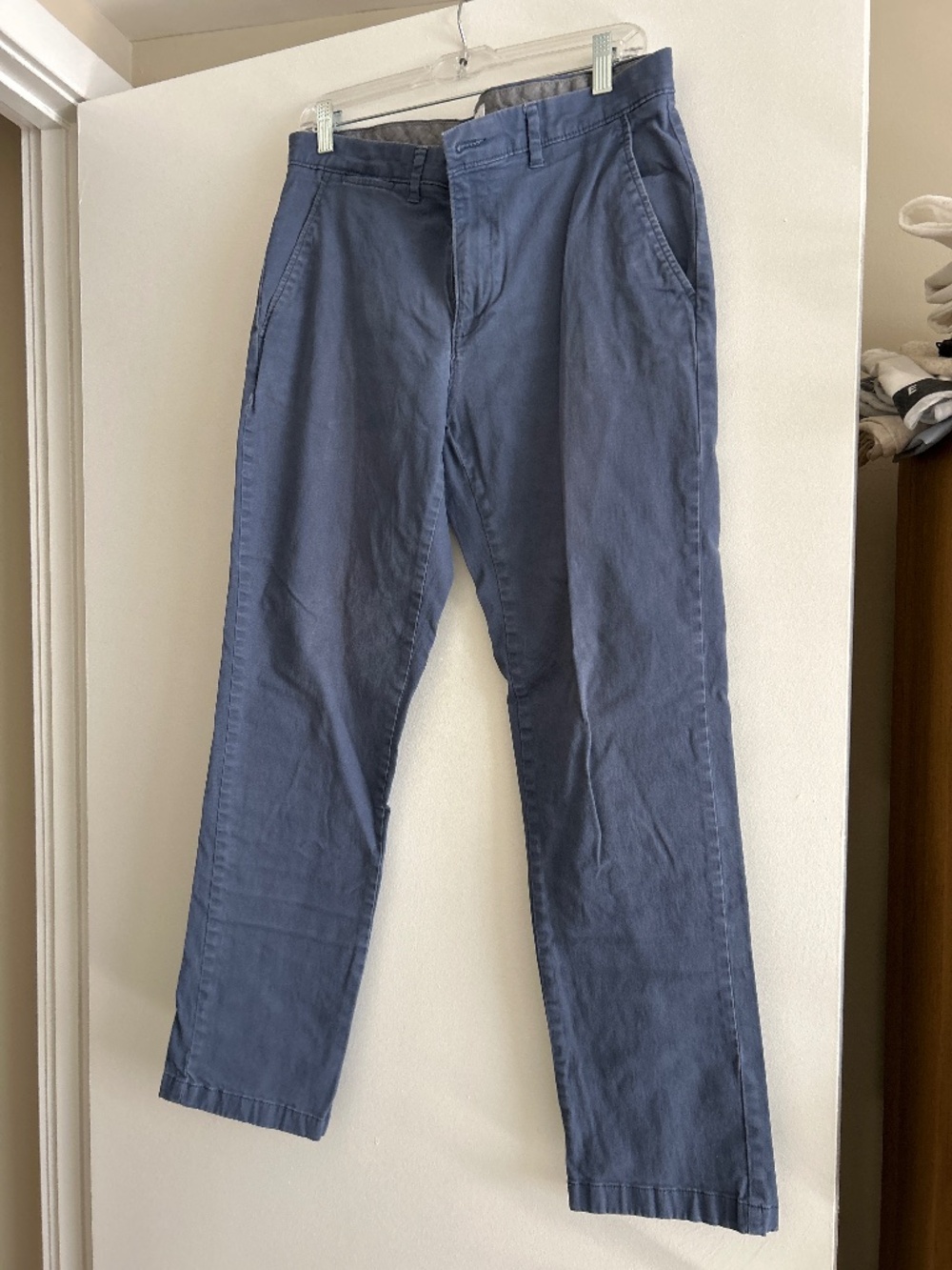 Men’s blue chinos